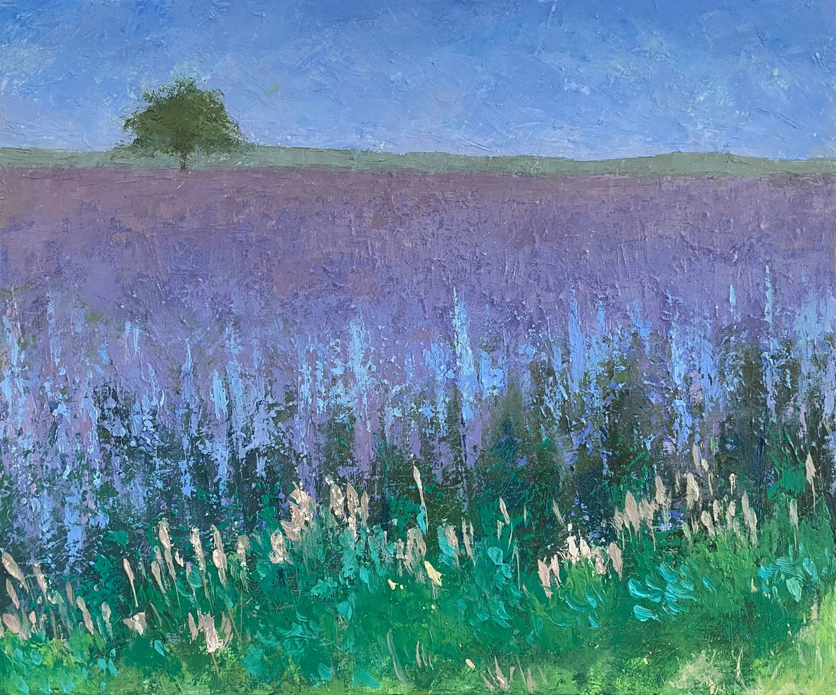 Summer Field by Ling Strube