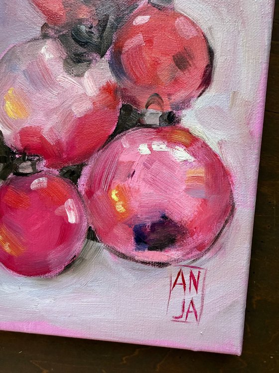 Christmas Pink Baubles