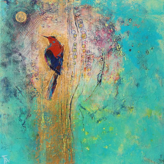Abstraction with a bird