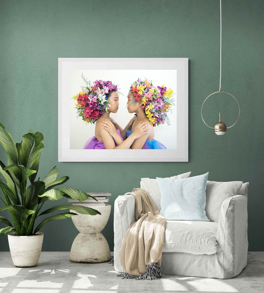 Expressive Portrait Photograph By Ziesook You, 36 X 24", Scent Of Broq-Pa 06212019, Original Artwork