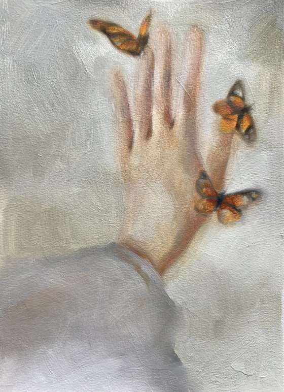 “Butterflies” , 21х29 cm (2024)