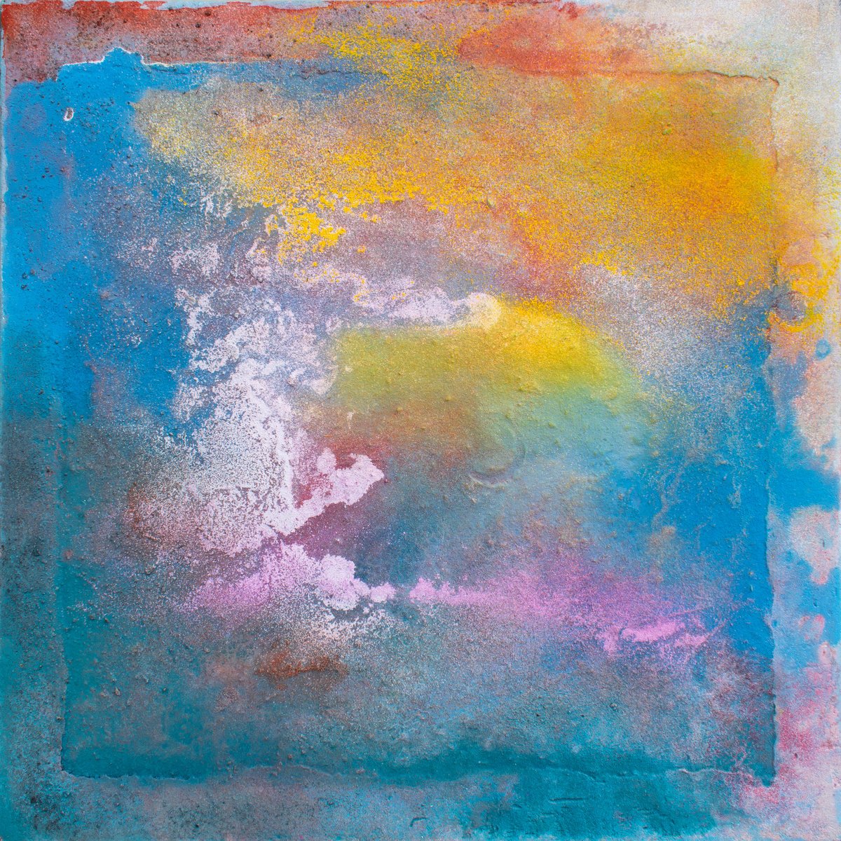 Impressionistic Painting , Le Ali Del Tramonto By Milena Nicosia, 16 X 16, Artwork For Sale On Artfinder