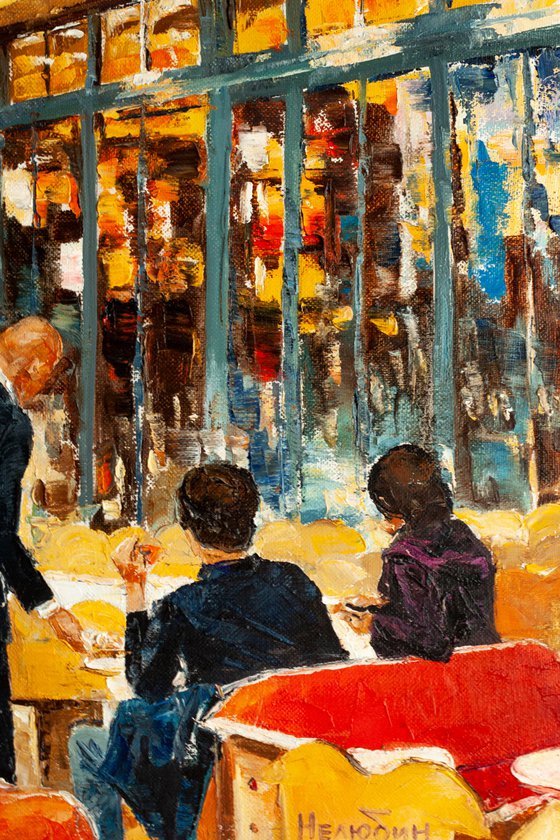 Summer cafe