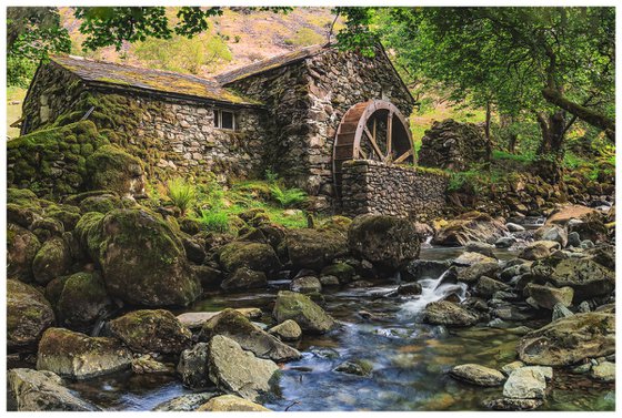 The Old Borrowdale Watermill - English Lake District