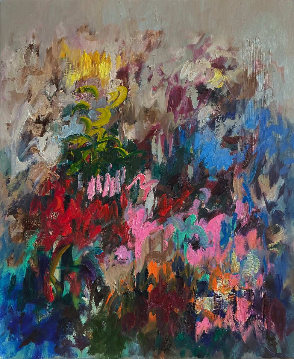Expressive Oil Painting , From The Diary. Dune