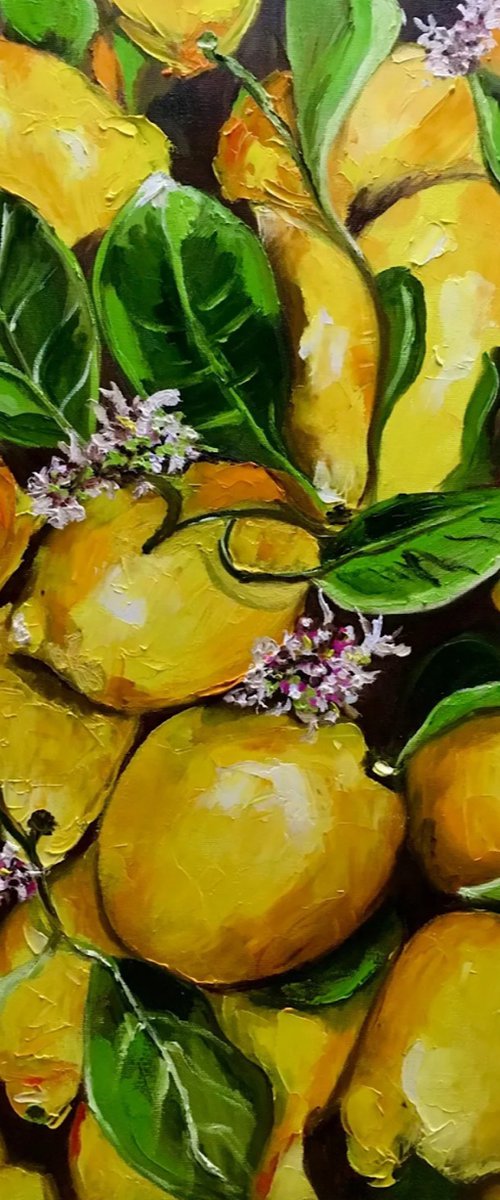 Lemons. Still life. by Olga Koval