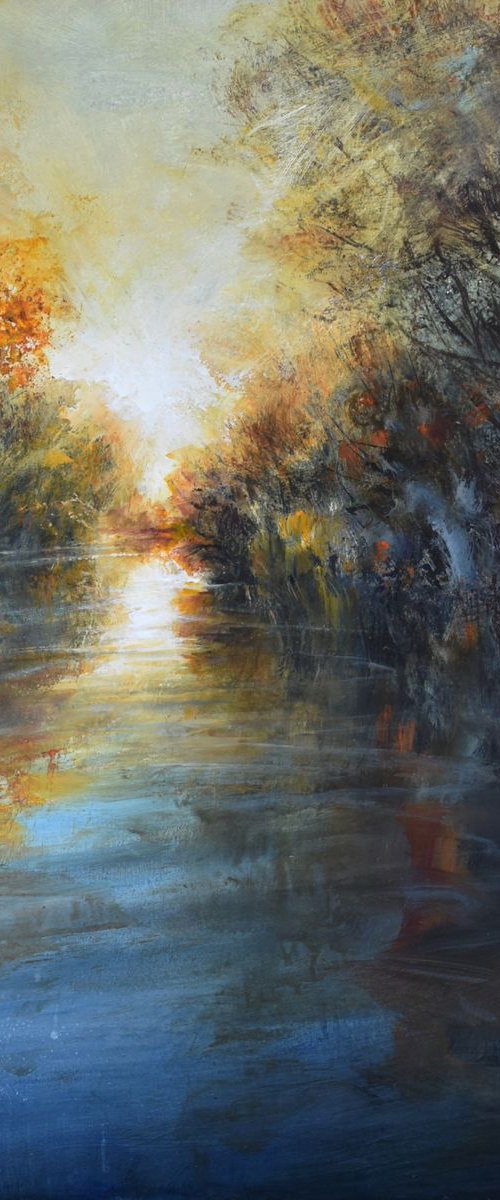 " A blaze of morning silence " by Ivan  Grozdanovski