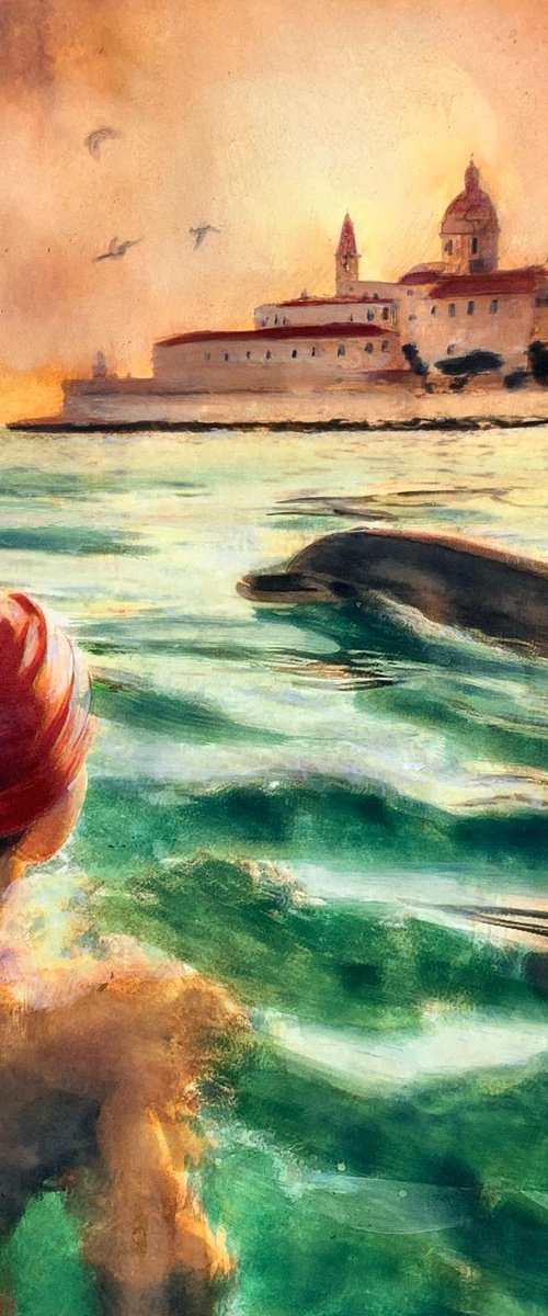 The Oracle of the Azure Deep by Siniša Alujević