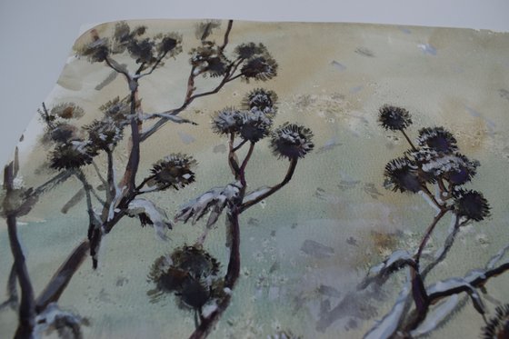 The long winter.Burdock.