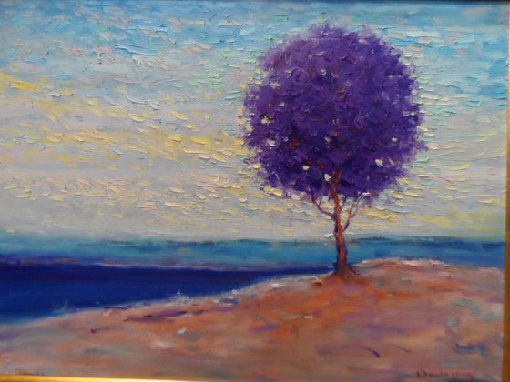 Purple Tree,,