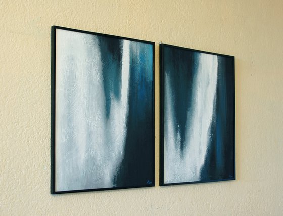 Zen diptych.