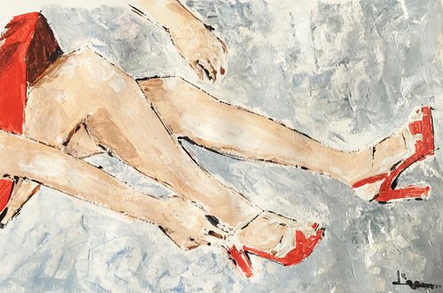 The Red Shoes by Dominique Dève