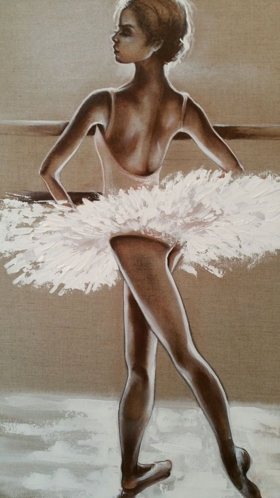"Got to dance"54x81x2cm. Original acryl painting on canvas.ready to hang