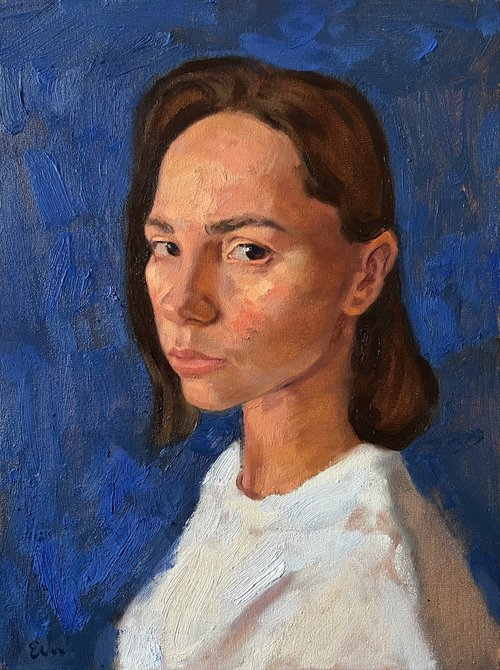 Portrait of Mila by Elina Arbidane