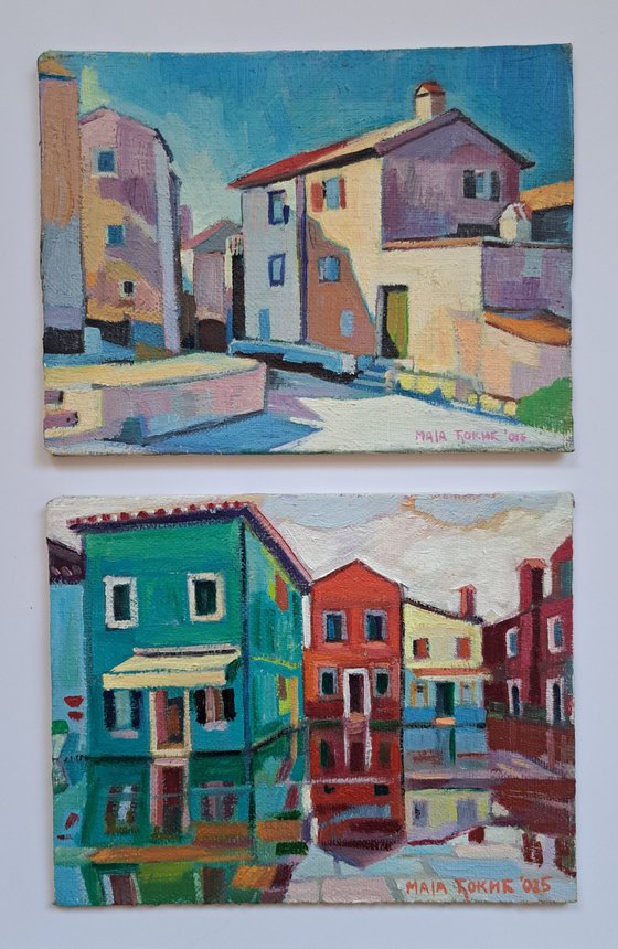 Set of two painting, 32