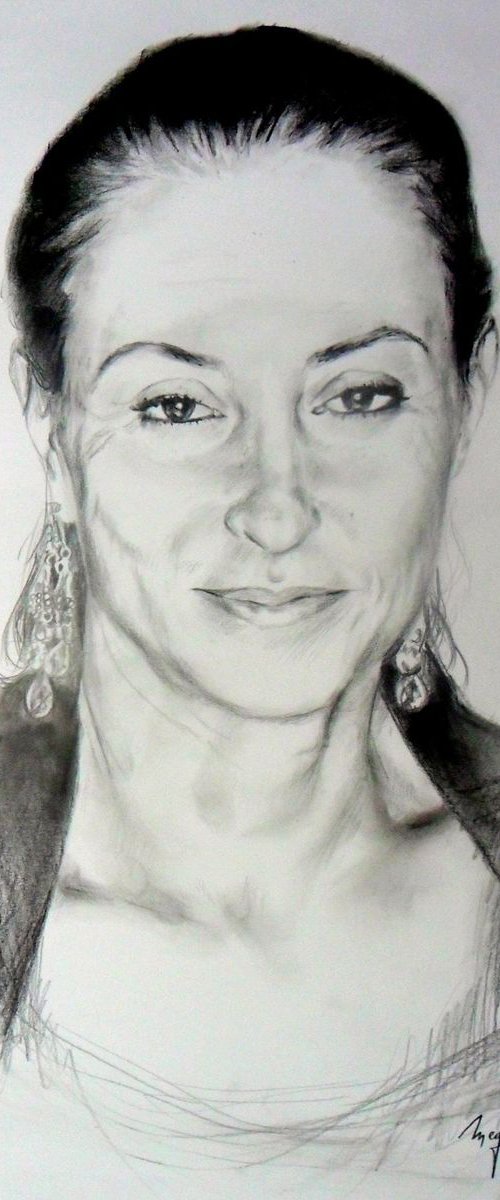 Portrait of a Lady by Arion Majid Kediry