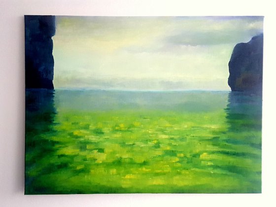 Seascape painting Thailand