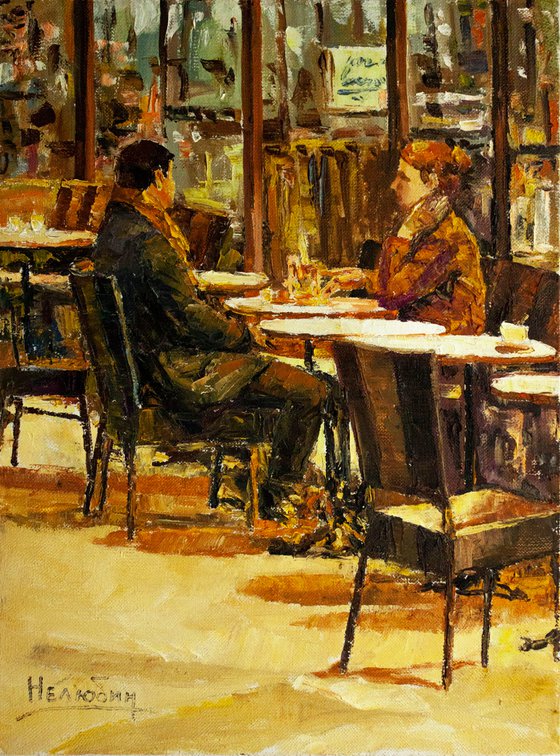 Autumn cafe