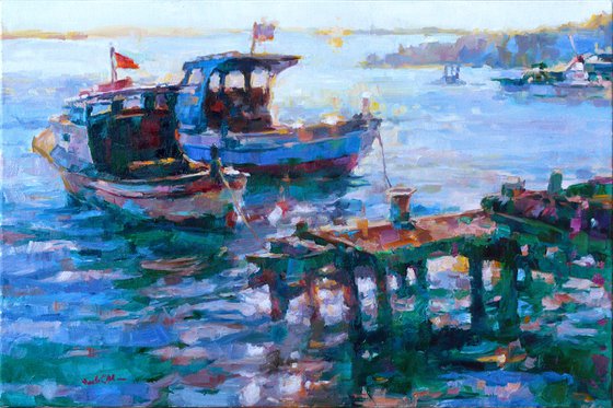 Sunlight and Boats