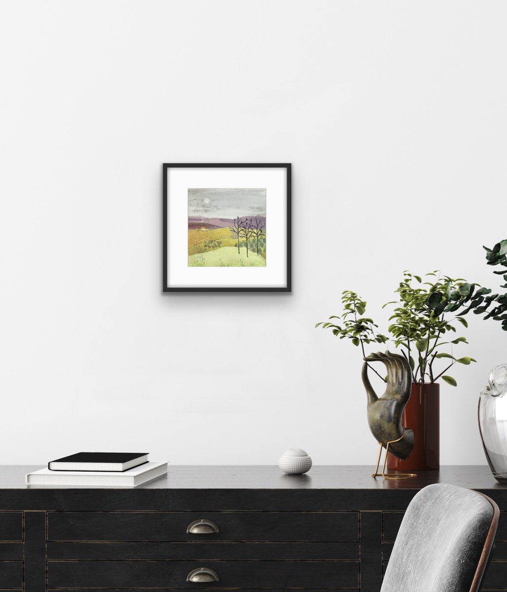 Impressionistic Limited Edition Print , We Sit And Wait By Jay Seabrook, 16 X 16, Artwork For Sale On Artfinder
