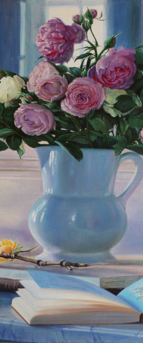 Blue Bouquet by Julia Diven