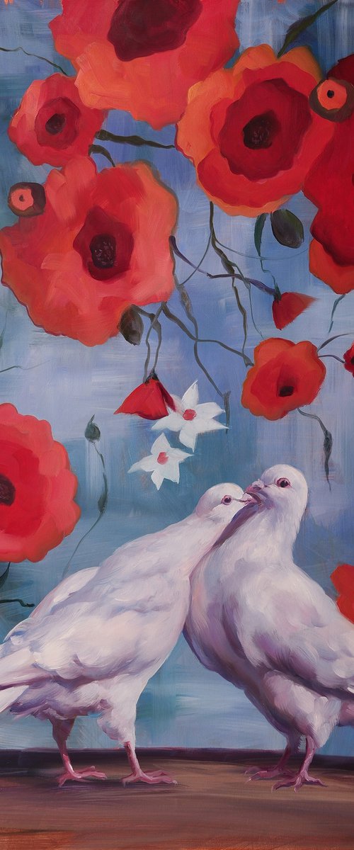 "Love and Poppies" by Lena Vylusk