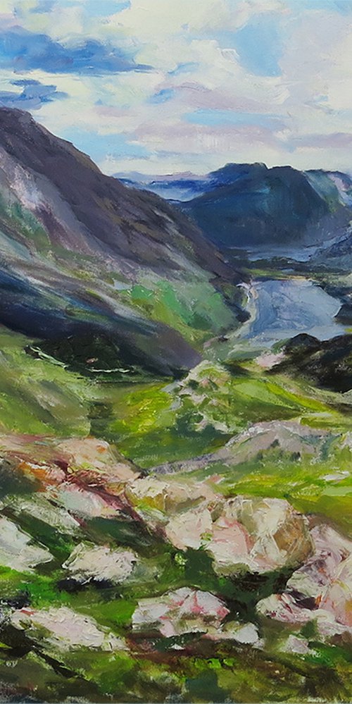 Scrambling Over Rocks by Philippa Headley