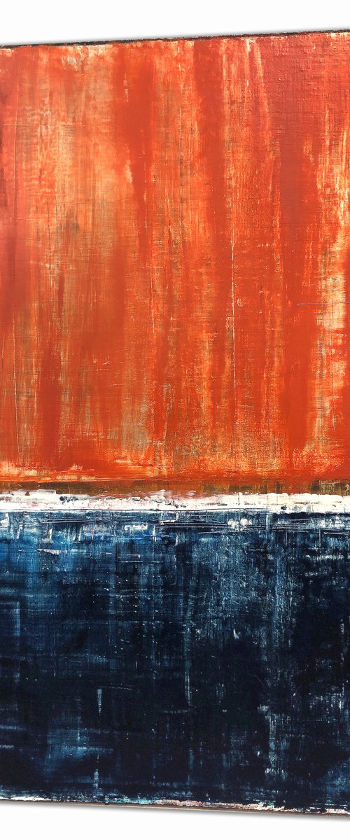 Terra Cotta Blues (48x30in) by Robert  Tillberg