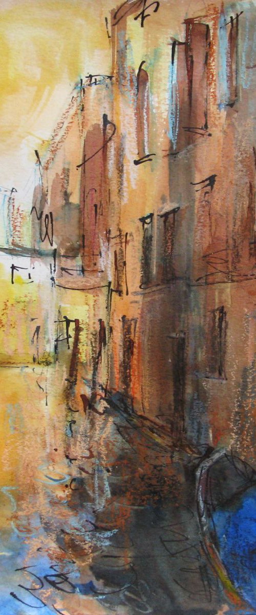 Evening by Nelina Trubach-Moshnikova