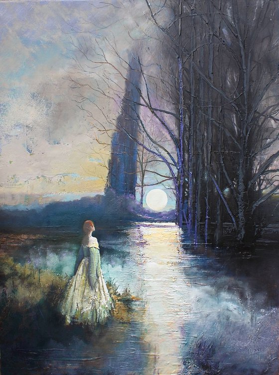 Magna Luna (Big Moon) Large Painting