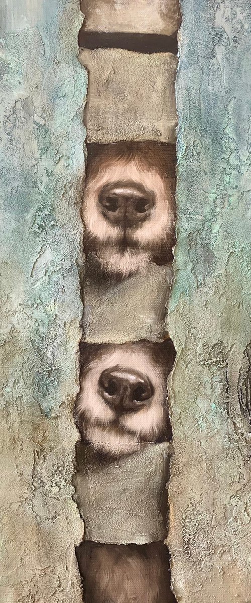 “Curious noses” by Alina Marsovna