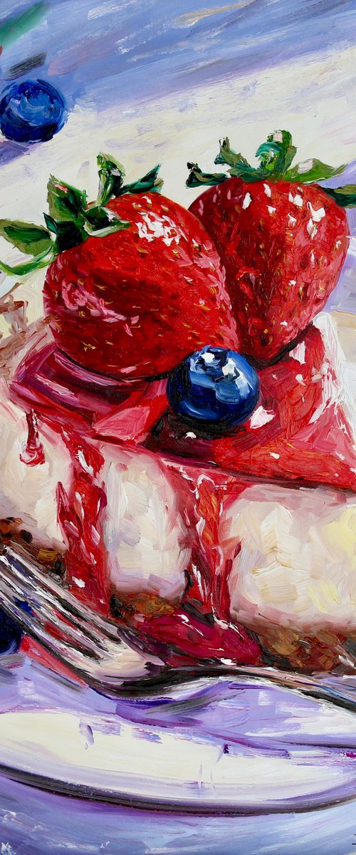 Strawberry Cheesecake by Liza Illichmann