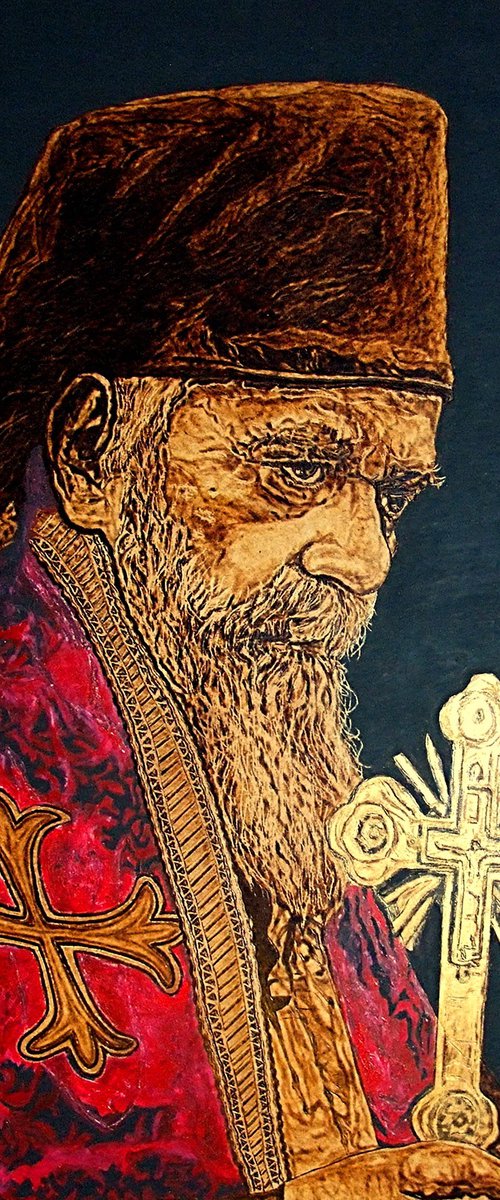 Sanctification (Nikolaj Velimirovic) by MILIS Pyrography
