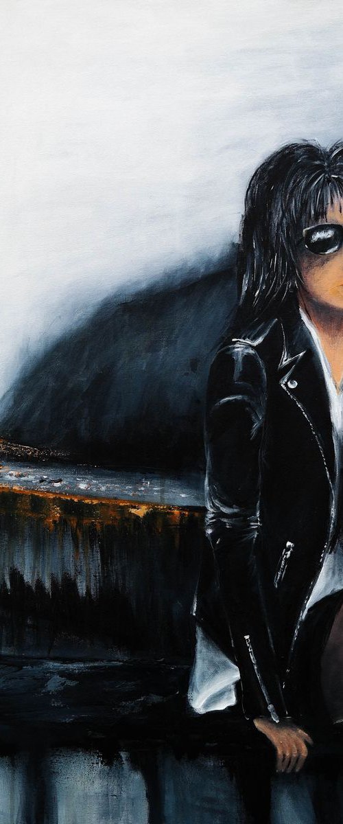 Take me to San Francisco- Californication series EXTRA Large Painting by Danijela Dan