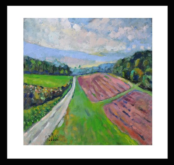 The Road to Angmering Estate