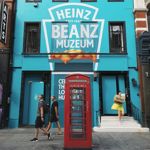 Beans - Colour London Photography Print, 12x12 Inches, C-Type, Unframed by Amadeus Long