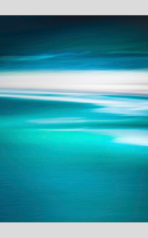 Teal Effusion by Lynne Douglas