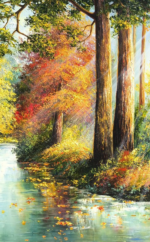 Golden Symphony of Autumn by Marieta Martirosyan