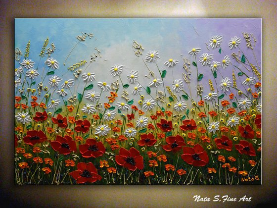 Original Wildflower Painting
