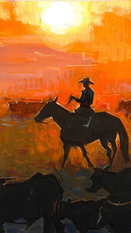 Evening Range Melody by Paul Cheng