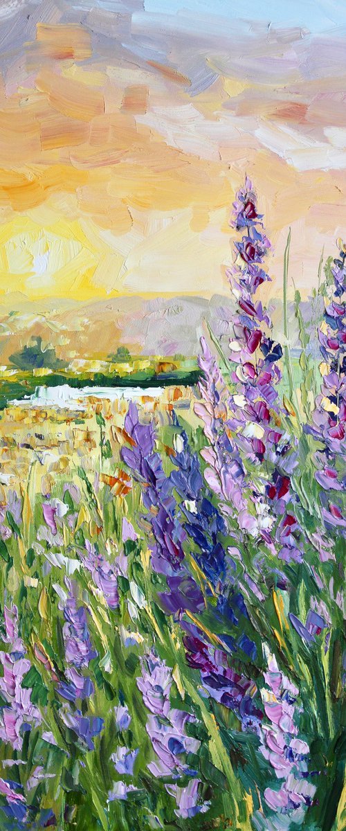 Lupines by Liza Illichmann