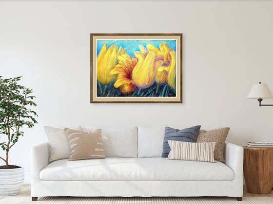 Tulips Yellow 4