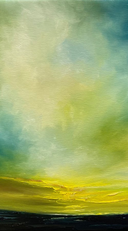 Emerald Sky by Timea  Valsami