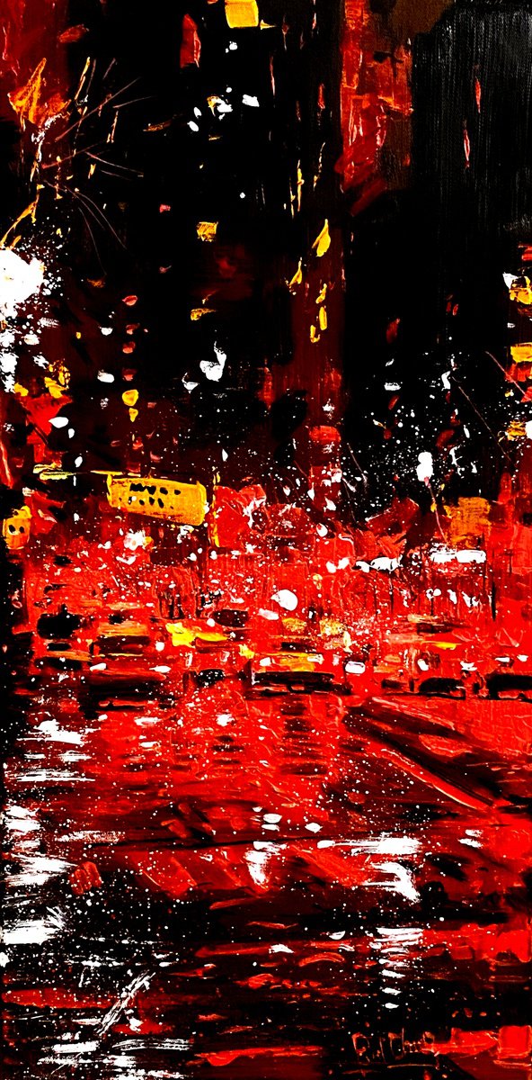  Rush By Paul Cheng, 12 X 23, Artwork For Sale On Artfinder