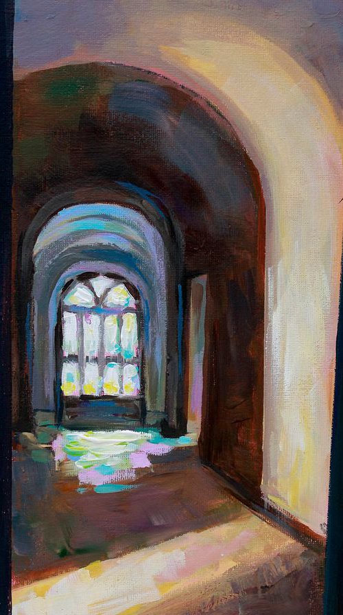 Corridor - 40x30 cm by Trayko Popov