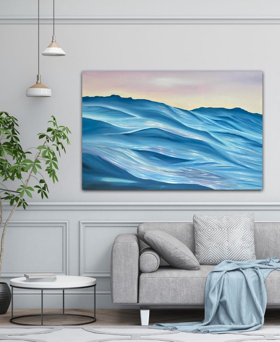 Refreshing Glow - coastal ocean tropical seascape