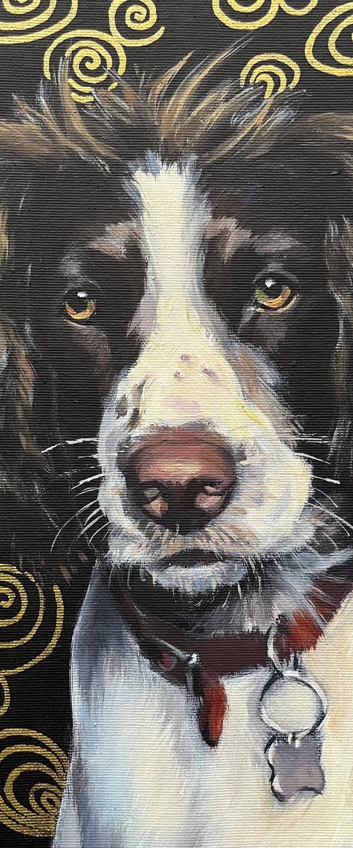 English springer spaniel by Alona Vakhmistrova