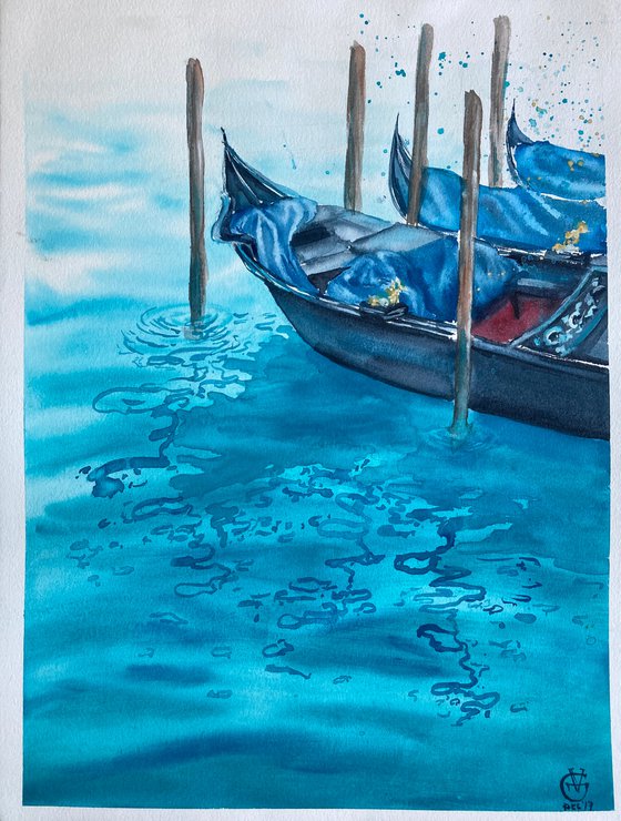 Teal Gondola 1