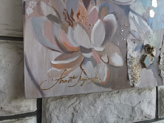 Buddha Abstract on wood