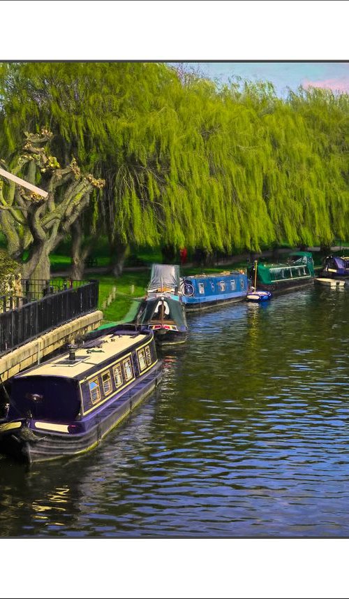 The River at Ely by Martin  Fry